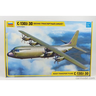 Zvezda Lockheed martin C-130j-30 Airplane Military Heavy Transport Plane 1954 1:72