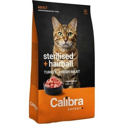 Calibra Cat EXPERT+ Adult Sterilised & Hairball 1,5 kg