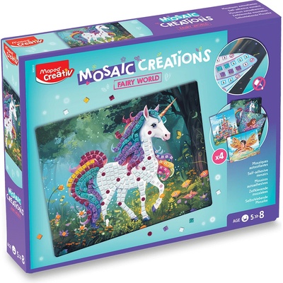 Maped Creativ Mosaic Creations kreativní sada Fairy World – Hledejceny.cz