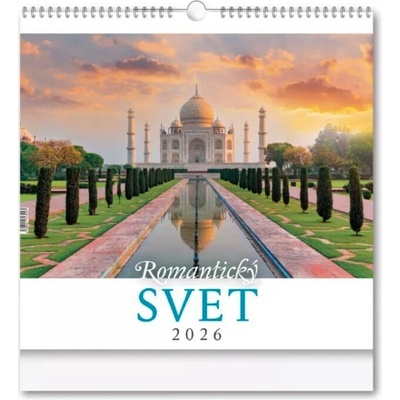 Romantický svet nástenný 2026