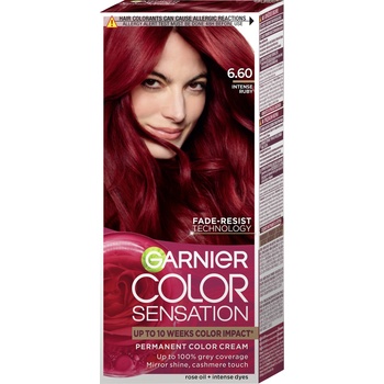 Garnier Color Sensation Боя за коса, 6.60 Intense Ruby