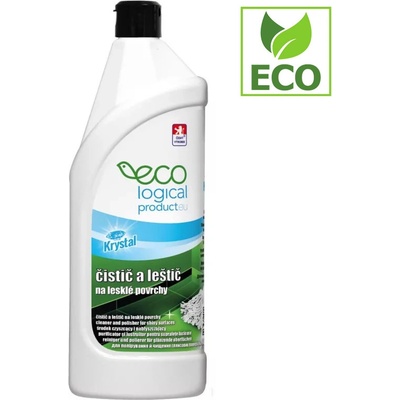 KRYSTAL čistič a leštič na lesklé povrchy ECO 750 ml