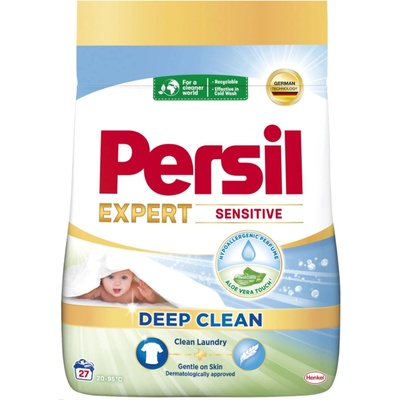 Persil Prací prášek Expert Sensitive pro citlivou pokožku 27 PD