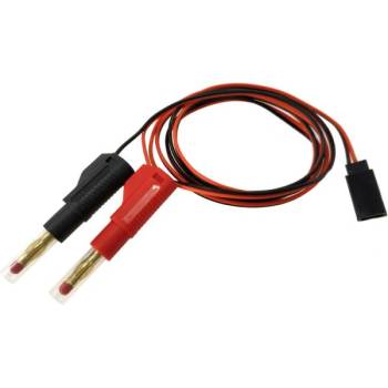 Fusion Зареждащ кабел с банани - Spektrum/JR Rx