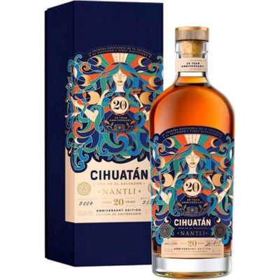 Cihuatán Nantli 20y 40% 0,7 l (karton)