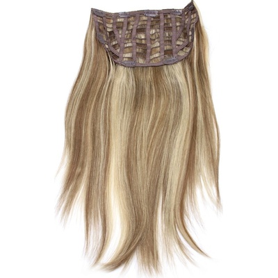 Easy Clip 50cm lidské vlasy REMY tmavý melír – Zboží Dáma