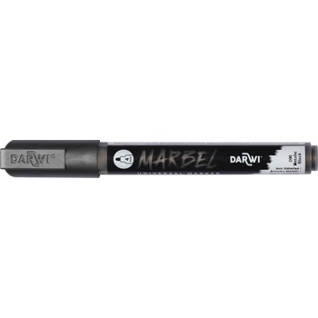 Darwi Marbel Химикал маркер 4 mm Metallic Black N°090 1 бр (DA0236004090C)