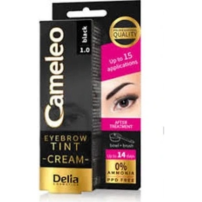 Cameleo barva na obočí 0% amoniak black 15 ml – Zbozi.Blesk.cz
