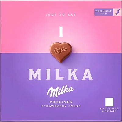 Milka I Love Milka Strawberry 110 g