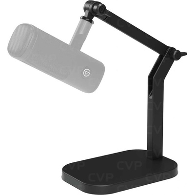 Corsair Поставка за микрофон Elgato Wave Desk Stand, до 1кг натоварване, 360° въртяща се глава, черна (10AAU9901)