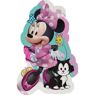 EUROSWAN Tvarovaná Micro osuška Minnie hearts 80x120 cm