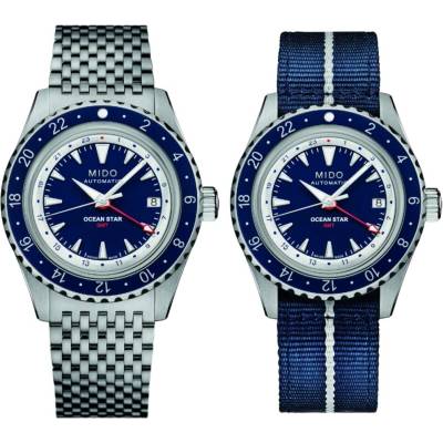 Mido Мъжки часовник MIDO Ocean Star GMT M0268291804100 (M0268291804100)