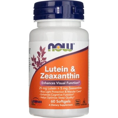 Now Foods Lutein a Zeaxantin 60 kapsúl