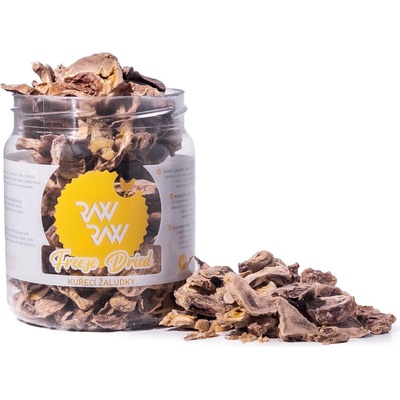Raw Raw maškrty mrazom sušené kuracie žalúdky 60 g
