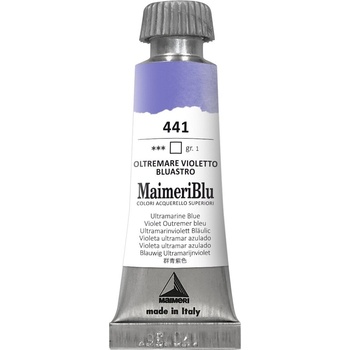Maimeri Blu Акварелна боя Ultramarine Blue 441 12 ml 1 бр (M1609441)