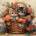 Norimpex - Puzzle Diamant painting: Kittens in a basket 30x40cm - 1 - 39 piese