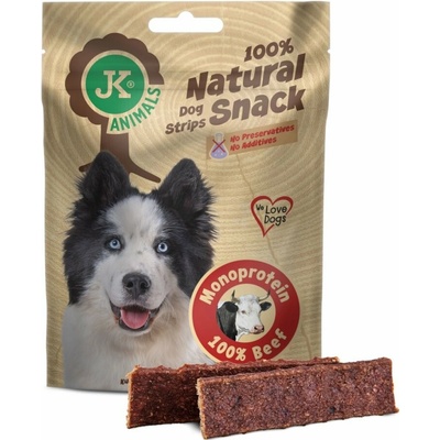 JK ANIMALS 100% Natural Snack Monoproteín Beef 100 g