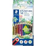 STAEDTLER Стедтлер Цветни моливи Noris от рециклирано дърво комплект (12) (185 C12)