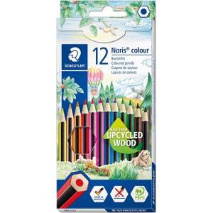 STAEDTLER Стедтлер Цветни моливи Noris от рециклирано дърво комплект (12) (185 C12)
