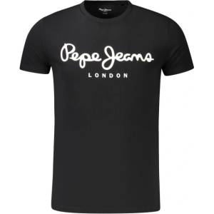 Pepe Jeans Тениска с къс ръкав за мъже pepe jeans, Размер m, Цвят Черен (pm508210_ne999)