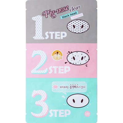 Holika Holika Pig Nose Clear Black Head 3-Step Почистващи лепенки дамски