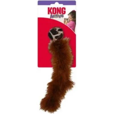 Kong cat loptička s boa 4 cm