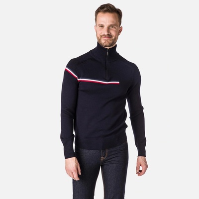 Rossignol pánské oblečení Major 1/2 Zip Rllmo03_715 tmavě modrá