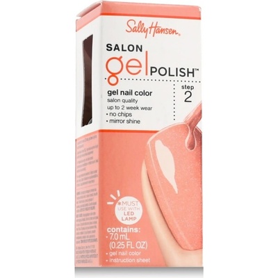Sally Hansen Salon Gel Polish Step 2 (140 Just Peachy) 7 ml - 7 ml