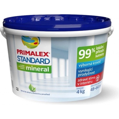 Primalex Standard bílý - 4 kg