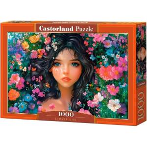 Castorland Пъзел Castorland от 1000 части - Лятно момиче (С-105458-2)