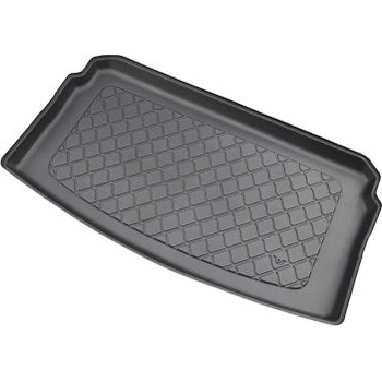 Гумирана стелка за багажник за Volkswagen Polo VI (2017+) 5 doors lower boot; adjustable boot floor in the lowest position