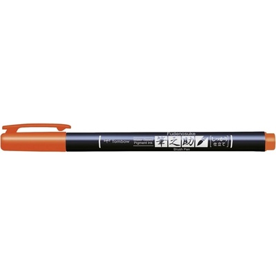 Tombow Marker Fudenosuke твърд оранжев (WS-BH28)