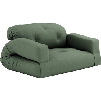 Karup Design Зелен разтегателен диван 140 cm Hippo - Karup Design (810756756140)