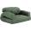 Karup Design Зелен разтегателен диван 140 cm Hippo - Karup Design (810756756140)
