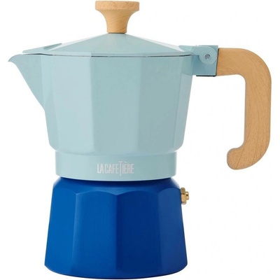 La Cafetière Venice Moka konvička na espresso, nebesky modrá, pro 3 šálky – Zbozi.Blesk.cz