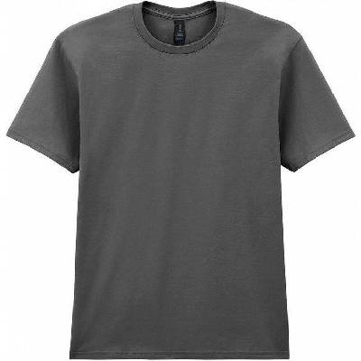 Gildan pánské triko Softstyle Midweight uhlová šedé