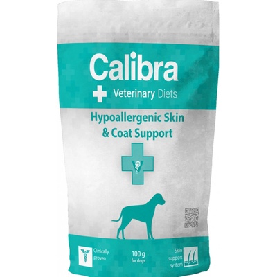 Calibra Veterinary Diets Dog Hypoallergenic Skin & Coat Supp. 0,1 kg
