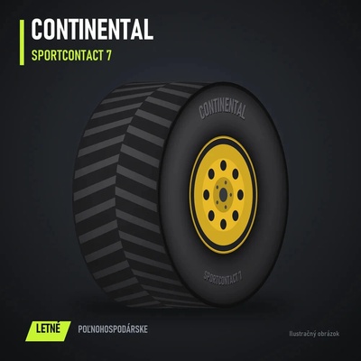 Continental SportContact 7 345/25 R24 111Y