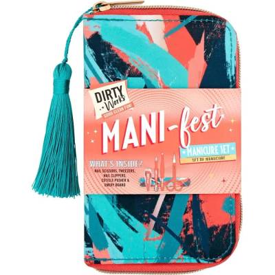 Dirty Works Несесер за маникюр Mani Fest, 6 части