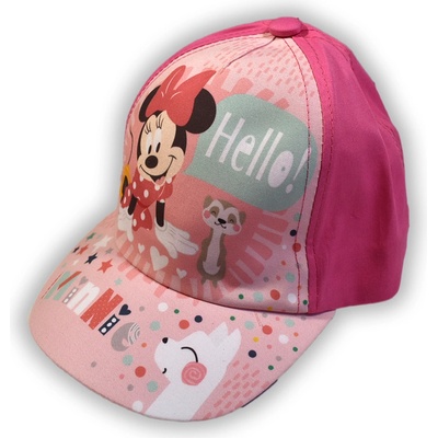 Setino Dojčenská šiltovka Minnie ružová Ružová