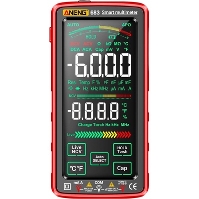 ANENG 683, мултиметър със сензорен екран (683 Multimeter)