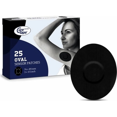 CureTape® Sensor Patches Classic ochranné náplasti farba 25 ks