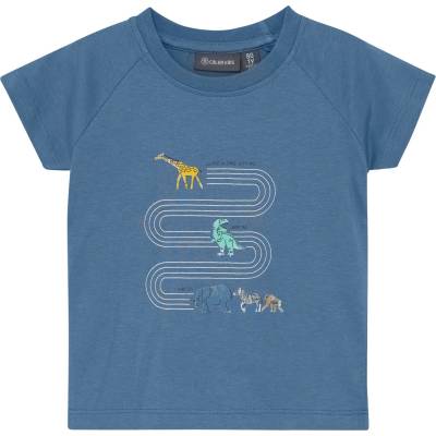 Color Kids Детска тениска Color Kids Baby's T-Shirt with Chestprint S/S T-shirt - Coronet Blue - размер 86 (EU) (704-5845-0213)
