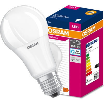 Osram Value CLA100, E27, 1521lm, 14.5W, 865 studená bílá