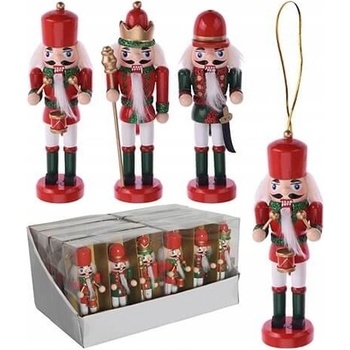 BigBuy Christmas Dekoratívne postava Drevo 4 X 3 X 12,5 CM