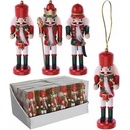 BigBuy Christmas Dekoratívne postava Drevo 4 X 3 X 12,5 CM