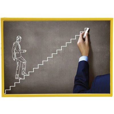 Kejea Джоб за документи, магнитен, А4, с жълта рамка (1070160047)