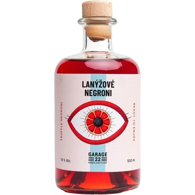 Garage 22 lanýžové negroni 18% 0,5 l (holá láhev)
