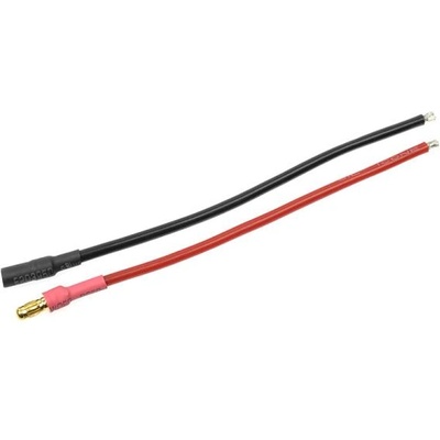 Revtec Позлатен конектор 3.5mm с кабел кабел 14AWG 10cm (1 чифт)