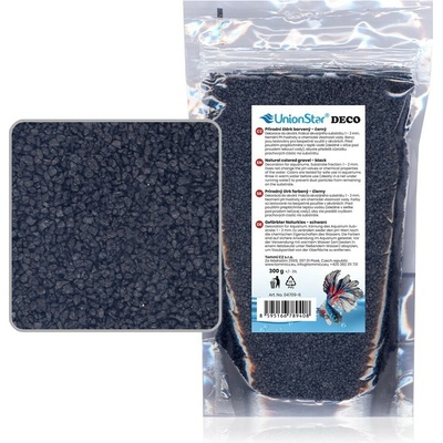 UnionStar Deco štrk čierny 300 g